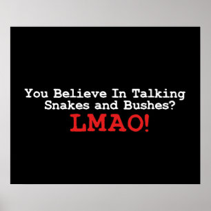 Spreken van slangen en Struiken Poster