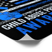 Spreken voor wie geen kindermishandeling kan Bewus Poster (Hoek)