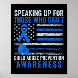 Spreken voor wie geen kindermishandeling kan Bewus Poster