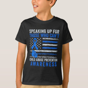 Spreken voor wie geen kindermishandeling kan Bewus T-shirt