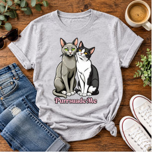 Sprekend Stout Kattenkoppel T-shirt