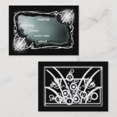 sprekend visitekaartje (Voorkant / Achterkant)