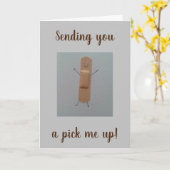 **SPREKENDE PLEISTER ZEGT BETER WORDEN** SPECIAL V KAART (Gele Bloem)