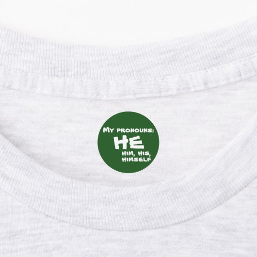 Sprekende woorden op alle labels (Aangebracht)