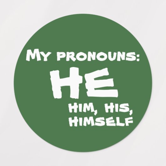 Sprekende woorden op alle labels (Design 1)