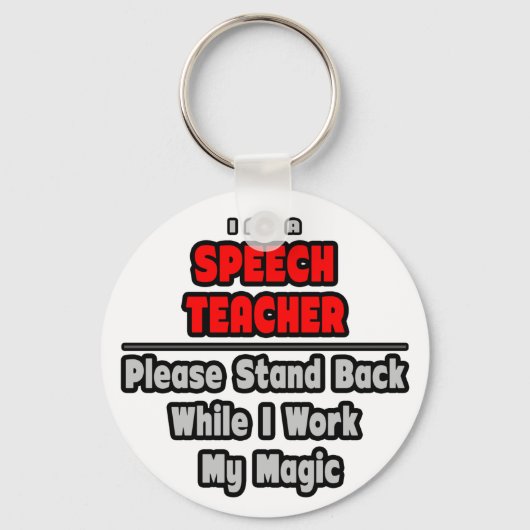 Sprekeraar...werk mijn magische sleutelhanger (Voorkant)