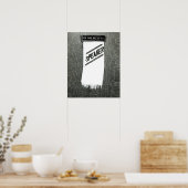 Sprekers badge voor de Suffragette-vergadering Poster (Keuken)