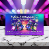 Sprekers DJ Party Music Deejay DJ's Disc Jockey Visitekaartje