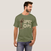 Sprekers op Mannen Vermoeidheid Groene T-shirt (Voorkant volledig)