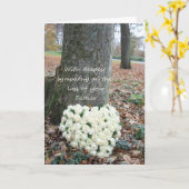 Sprekerskaart voor Roos Kaart (Gele Bloem)