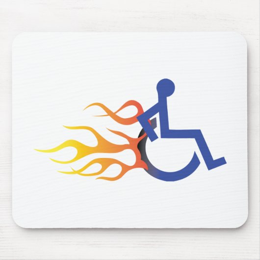 Sprekerstoel Mousepad Muismat (Voorkant)