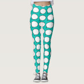 Spreksbels Kies achtergrondkleur Leggings (Voorkant)