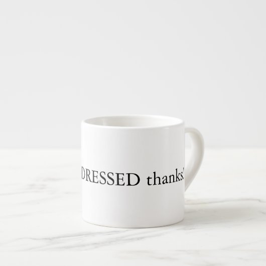 Spresso met dubbele afvoer met water bedankt espresso kop (Voorkant rechts)