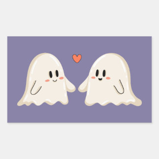 Spreuk Paar Verliefd Rechthoekige Sticker