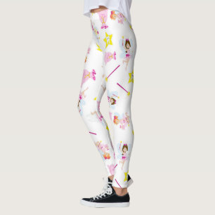 Spreuk Tandenfee Magische Toverstaf Witte Tanden Leggings