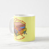 Spreuk voor scheikundeleraar koffiemok (Voorkant links)