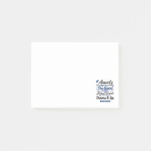 Spreuken 12:25 Bijbelvers – Zachte Woord Kunst Post-it® Notes