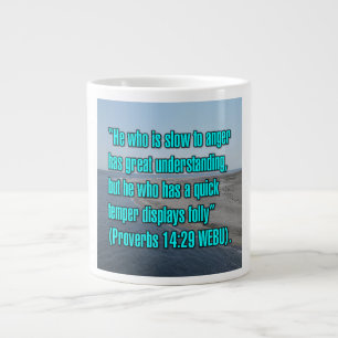 Spreuken 14:29 WEBU Mok