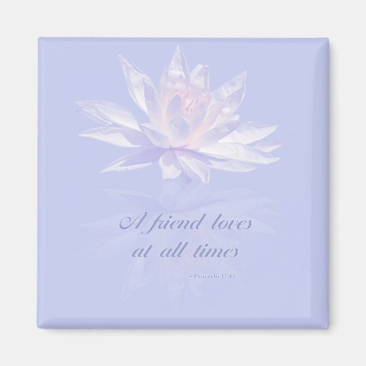 Spreuken 17:17 | Bijbelvers Magneet (Voorkant)