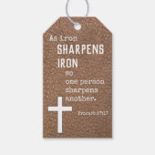 Spreuken 17:17 Bijbelverzen Cadeaulabel (Voorkant)