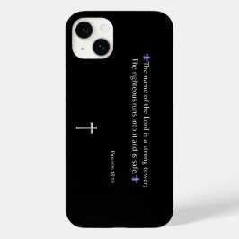 Spreuken 18:10 Bijbel Verse iPhone / iPad case
