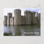 Spreuken 18 19 Verraste Broeder Bijbelvers Kaart (Achterkant)