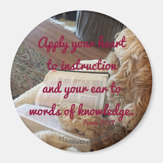 Spreuken 23:12 magneet