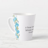 Spreuken 27:9 Vriendschap Religieus Christelijk Latte Mok (Linkerhoek)