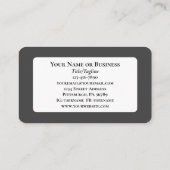 Spreuken 28:1 Rechtvaardigen in de Bijbel zijn zo  Visitekaartje (Achterkant)