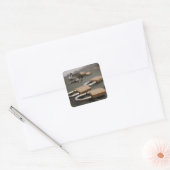 Spreuken 28:22 Hangslot Sticker (Envelop)