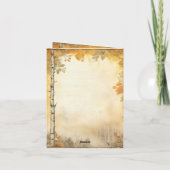 Spreuken 29:25 Angst voor Man Bijbelvers Notitiekaartje (Achterkant)