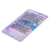 Spreuken 31:10-31 Christelijke vrouw Samenvatting Magneet (Linkerzijde)