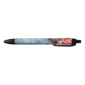 Spreuken 31:25  Bijbelvers met bloemmotief pen Ins (Bodem)