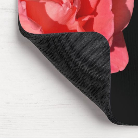 Spreuken 31:25 Rode Roos Bijbel Bijbelvers Custom Muismat (Hoek)