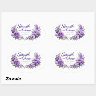 Spreuken 31:25 Sticker