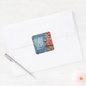 Spreuken 31:25 Sticker Inspirerende Bijbeltekst (Envelop)