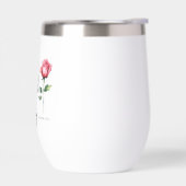 Spreuken 31:25 Ze is gekleed Bijbel Verse Bloem (Links)