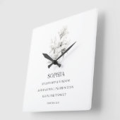 Spreuken 31:26 Bijbel Verse Wandklok (Hoek)