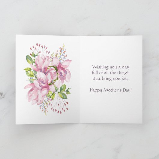 Spreuken 31:28 Bijbelvers Christelijke Moederdag Kaart (Binnen)