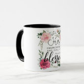 Spreuken 31:28/Moederdag Mok (Voorkant links)