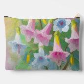 Spreuken 31:29, Angel Trompetten Bloemen Moederdag Etui (Achterkant)