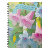 Spreuken 31:29 Schrift Verzen Moederdag Bloemen Notitieboek (Voorkant)