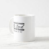 Spreuken 31:30 Een vrouw die de Here Mok vreest (Voorkant links)