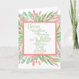 Spreuken 31:30 Kaart