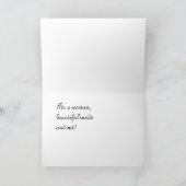 Spreuken 31:30 Wenskaart Kaart (Binnen)