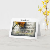 Spreuken 31:30 Wenskaart Kaart (Gele Bloem)