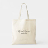 Spreuken 31 Christelijke Vrouw Esthetische Boodsch Tote Bag (Achterkant)