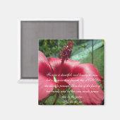 Spreuken 31 Collectie ~ Pro 31:30-31 Magneet (Voorkant / Achterkant)