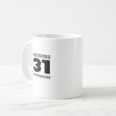 Spreuken 31 Machtshuis - Koffiemok (Voorkant links)