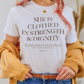 Spreuken 31 | Modern Christelijk esthetisch T-shirt